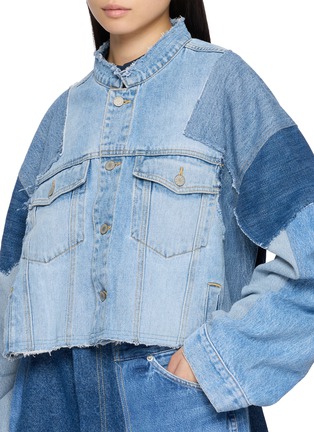  - QUIITO - Reworked Light Wash Denim Jacket