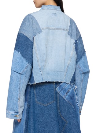 背面 - 点击放大 - QUIITO - Reworked Light Wash Denim Jacket