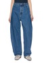 首图 - 点击放大 - QUIITO - Big Tuck Medium Wash Jeans