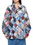首图 - 点击放大 - QUIITO - Oversized Multi Check Shirt