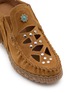 细节 - 点击放大 - EL VAQUERO - Bella Suede Wedge Slip-ons