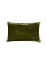 细节 –点击放大 - ANKE DRECHSEL - Liza 刺绣丝绒抱枕 — 茵草绿