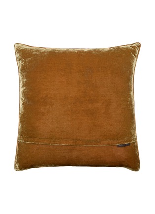 细节 –点击放大 - ANKE DRECHSEL - Liza Embroidered Cushion — Light Brown