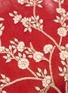 细节 –点击放大 - ANKE DRECHSEL - Tuileries 刺绣丝绒抱枕— 雪葩红