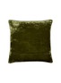 细节 –点击放大 - ANKE DRECHSEL - Liza Embroidered Cushion — Grass Green