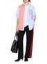 模特儿示范图 - 点击放大 - LOEWE - X Cosima von Bonin Whale Appliqué T-Shirt