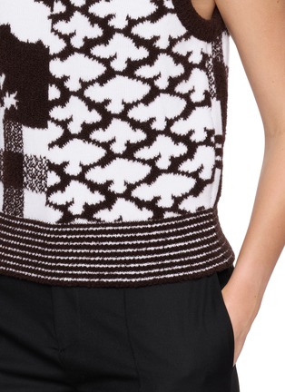  - LOEWE - X Cosima von Bonin Whale Pattern Knit Vest