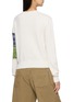 背面 - 点击放大 - LOEWE - X Cosima von Bonin Floral Check Panel Wool Sweater