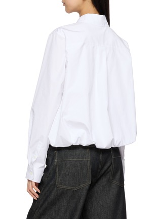 背面 - 点击放大 - LOEWE - Drawstring Hem Cotton Shirt