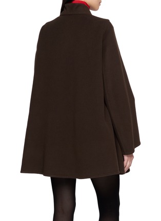 背面 - 点击放大 - LOEWE - Stand Collar Pleated Hem Short Coat
