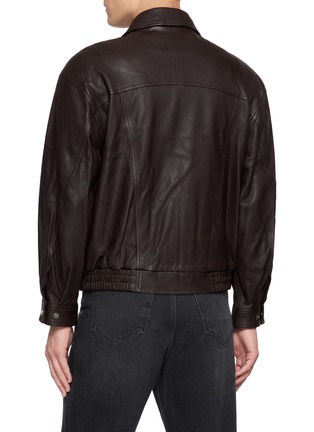 背面 - 点击放大 - DUNST - Oversized Leather Unisex Blouson Jacket