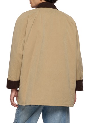 背面 - 点击放大 - DUNST - Corduroy Collar Waxed Cotton Hunting Jacket
