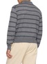背面 - 点击放大 - DUNST - Striped Knit Polo Sweater