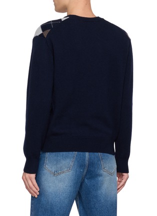 背面 - 点击放大 - DUNST - Argyle Unisex Crewneck Sweater