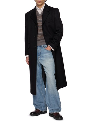 模特儿示范图 - 点击放大 - DUNST - Two-Way Single-Breasted Unisex Coat