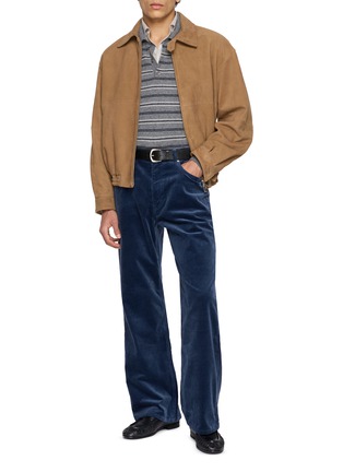 模特儿示范图 - 点击放大 - DUNST - 90s Wide Leg Corduroy Jeans