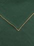 细节 –点击放大 - BORGO DELLE TOVAGLIE - Filo Linen Napkin — Bosco/Gold
