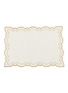 首图 –点击放大 - BORGO DELLE TOVAGLIE - Letizia Linen Placemat — Avorio/Gold