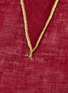 细节 –点击放大 - BORGO DELLE TOVAGLIE - Set of 4 Linen Placeholder Ribbons — Cuore Mio/Gold