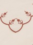 细节 –点击放大 - BORGO DELLE TOVAGLIE - Carlotta Embroidered Linen Napkin — Sale Marino/Terracotta