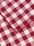 细节 –点击放大 - BORGO DELLE TOVAGLIE - Filo Linen Napkin — Quadro Cuore Mio/Rosso