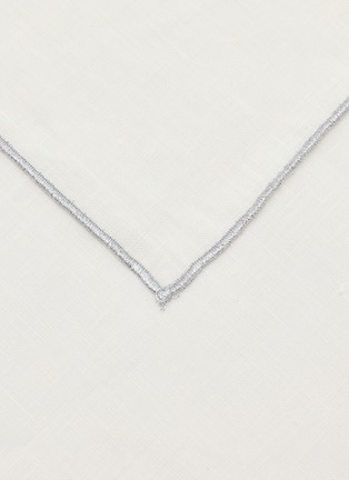 细节 –点击放大 - BORGO DELLE TOVAGLIE - Filo Linen Napkin — Avorio/Silver