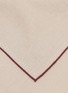 细节 –点击放大 - BORGO DELLE TOVAGLIE - Filo Linen Napkin — Sabbia/Pruno