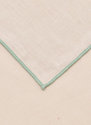 细节 –点击放大 - BORGO DELLE TOVAGLIE - Filo Linen Napkin — Sale Marino/Salvia
