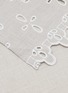 细节 –点击放大 - BORGO DELLE TOVAGLIE - Amalfi Linen Table Runner — Cuore Mio/Scozzese Avorio/Rosso