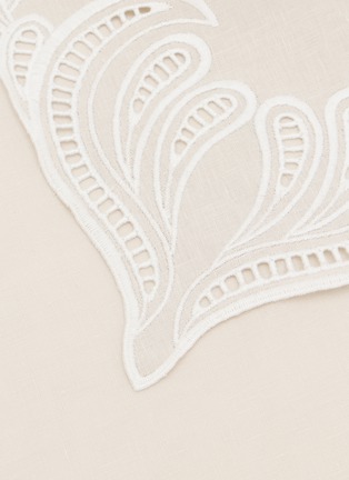 细节 –点击放大 - BORGO DELLE TOVAGLIE - Tecla Linen Napkin — Avorio