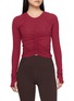 首图 - 点击放大 - FP MOVEMENT - Tempo Ruched Long Sleeve Top