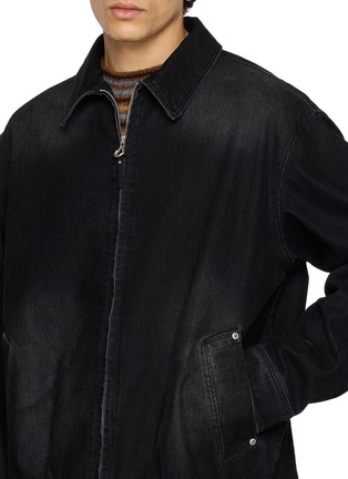  - SOLID HOMME - Washed Corduroy Zip Up Jacket