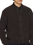  - SOLID HOMME - Textured Crewneck Knit Cardigan