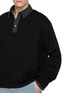  - SOLID HOMME - Contrast Denim Collar Polo Sweatshirt