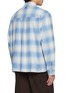 背面 - 点击放大 - SOLID HOMME - Faded Chequered Button Up Shirt