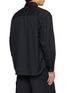 背面 - 点击放大 - SOLID HOMME - Ruched Sleeve Button Up Shirt