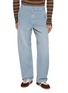 首图 - 点击放大 - SOLID HOMME - Washed Carpenter Wide Leg Pants