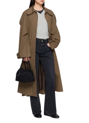 模特儿示范图 - 点击放大 - DALA - Calla Bootcut Cotton Denim Jeans