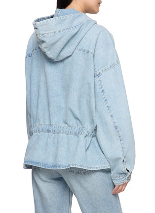 背面 - 点击放大 - DALA - Hooded Cotton Denim Popover
