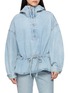 首图 - 点击放大 - DALA - Hooded Cotton Denim Popover
