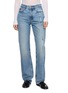 首图 - 点击放大 - DALA - Alley Linear Repair Cotton Denim Jeans