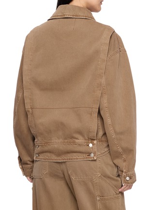 背面 - 点击放大 - DALA - Lido Oversized Cotton Denim Jacket