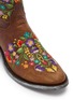 细节 - 点击放大 - MEXICANA SHOES - SORAZIPPER 花卉刺绣西部短靴