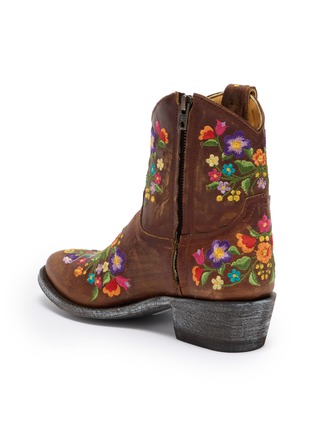  - MEXICANA SHOES - SORAZIPPER 花卉刺绣西部短靴