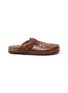 首图 - 点击放大 - MEXICANA SHOES - ALCATRAZ 花卉刺绣皮革穆勒鞋