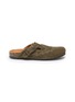 首图 - 点击放大 - MEXICANA SHOES - BAHIA 刺绣绒面皮穆勒拖鞋