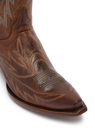 细节 - 点击放大 - MEXICANA SHOES - Fantasia Rust Leather Boots