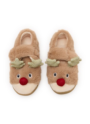 细节 –点击放大 - APOLLO - Kids' X'Mas Homeboots — Reindeer