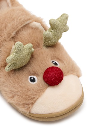 细节 –点击放大 - APOLLO - Kids' X'Mas Homeboots — Reindeer