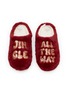 细节 –点击放大 - APOLLO - Women's X'Mas Home Slippers
